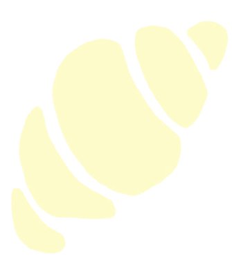 Bakery doodle sketch fpr coffee shop elements pastel style illustration art