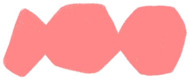 Freeform abstract shape freeform line minimal colorful decorative background element doodle art