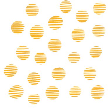 Japanese style doodle pattern decoration drawing blue and gold color hand sketch style illustration art element