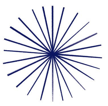 Japanese style doodle pattern decoration drawing blue and gold color hand sketch style illustration art element