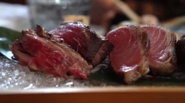  Japon yemeği aburi kurutulmuş ton balığı sashimi premium fileto çene, yanak, baş moten kama hoho