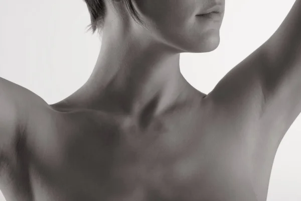 Weiblicher Hals — Stockfoto