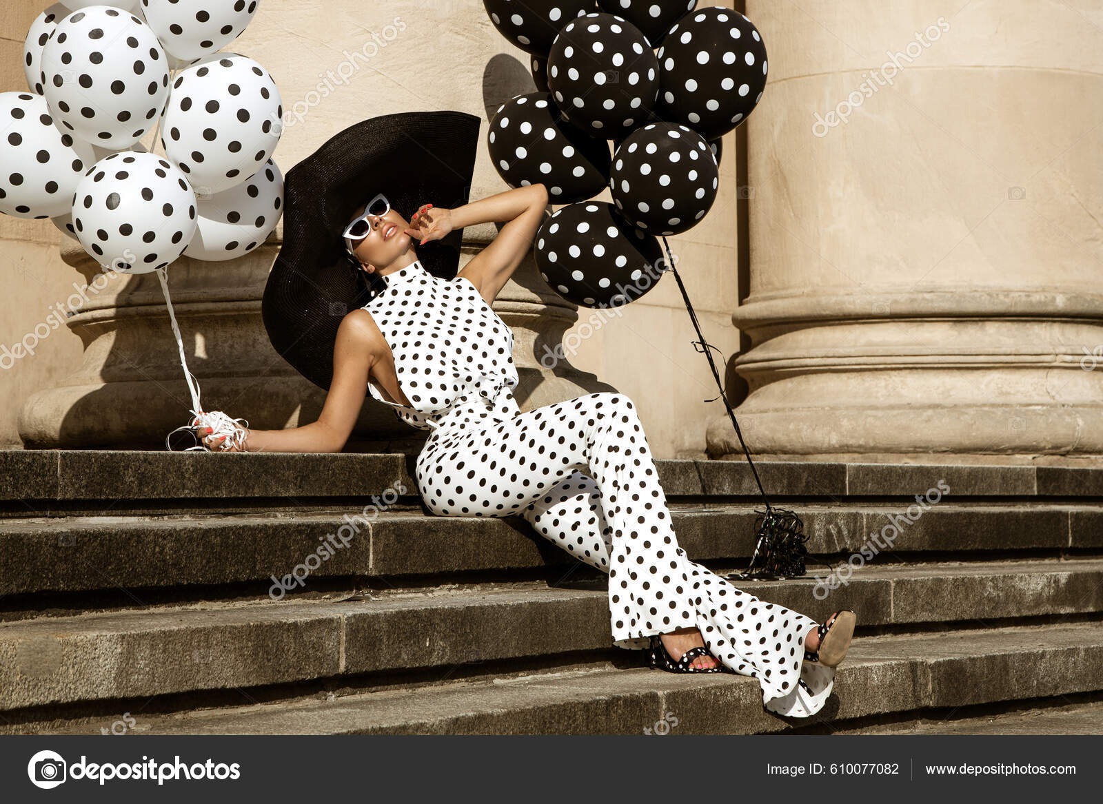 Person in Black and White Polka Dot Dress Holding Golden Fork · Free Stock  Photo