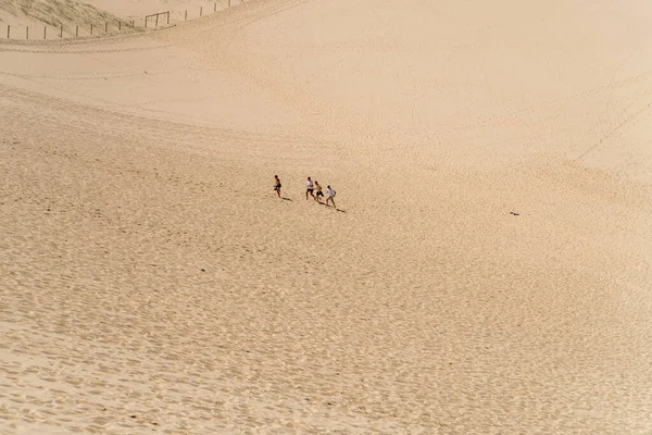 2022 Cronulla Australien Menschen Beim Joggen Den Sanddünen Von Cronulla — Stockfoto
