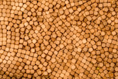 Hinoki selvi küçük tahta küp cipsleri kapalı kum havuzları duyusal oyun alanı için. Tahta küplerin arkaplanı