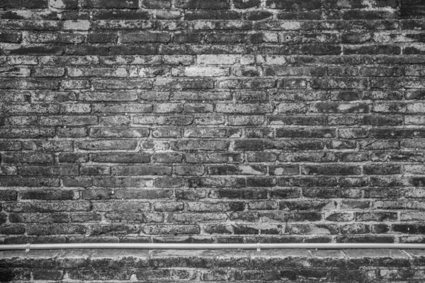 Старовинна Цегляна Текстура Стін Чорно Білому Тлі — стокове фото