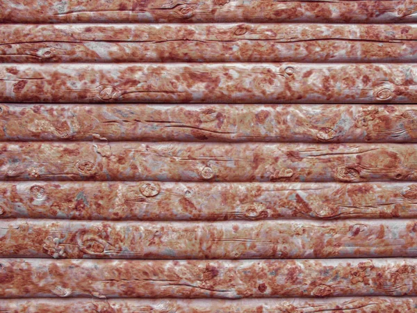 Achtergrond Van Een Rood Houten Hek Gemaakt Van Planken Textuur — Stockfoto
