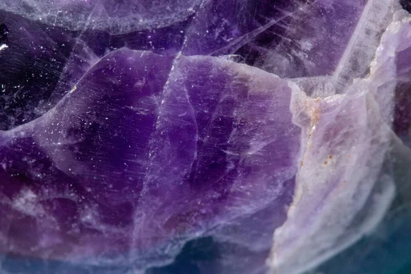 Close up of Amethyst Quartz Crystal — Stock Photo, Image