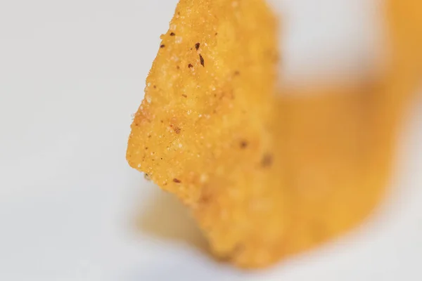 Close Curly Frito Corn Chip High Quality Photo — Stock Photo, Image