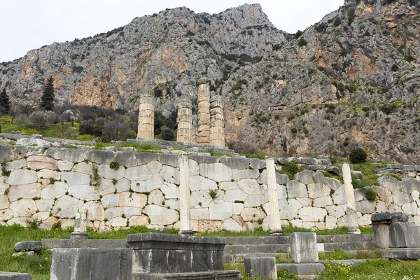 The Temple of Apollo in Delphi Greece — Stock Photo, Image