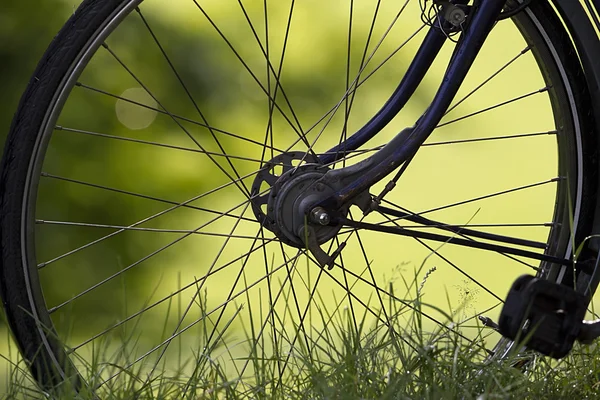 Part of cycling wheel — Stock Photo, Image