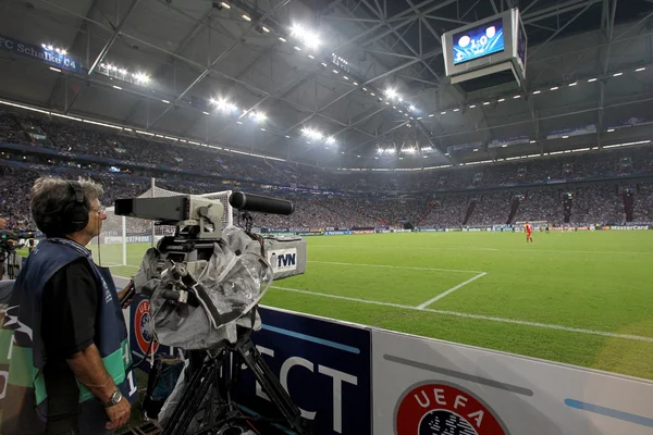 Schalke 04 vs Paok — Foto de Stock
