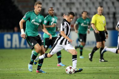 Champions League play-off match PAOK vs Schalke