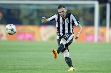 UEFA Şampiyonlar Ligi futbol maçı metalist rakip paok