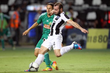 PAOK Selanik karşı hızlı Viyana futbol maçı