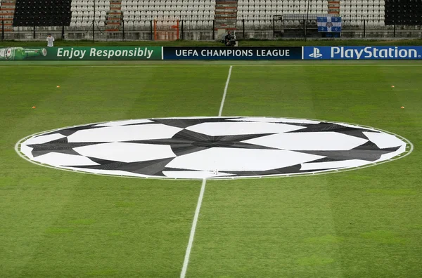 Champions league play-off αγώνα ΠΑΟΚ vs Σάλκε — Φωτογραφία Αρχείου