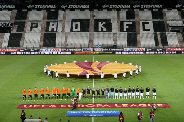 Paok Saloniki - FC Shakhter Karagandy,Europa League — Stock Photo, Image