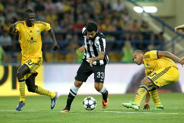 METALISTA vs PAOK en Metalist —  Fotos de Stock