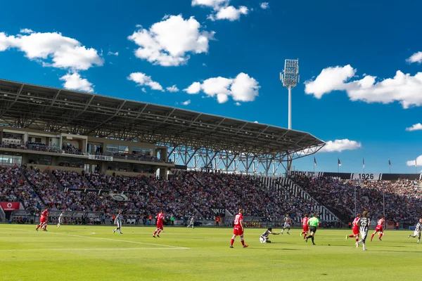 Superliga-Spiel Paok gegen Platanias — Stockfoto