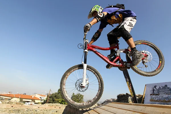自転車の競争 — ストック写真