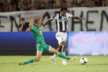 PAOK Selanik karşı hızlı Viyana futbol maçı