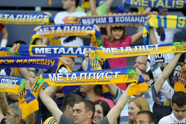 METALISTA vs PAOK no Metalist — Fotografia de Stock
