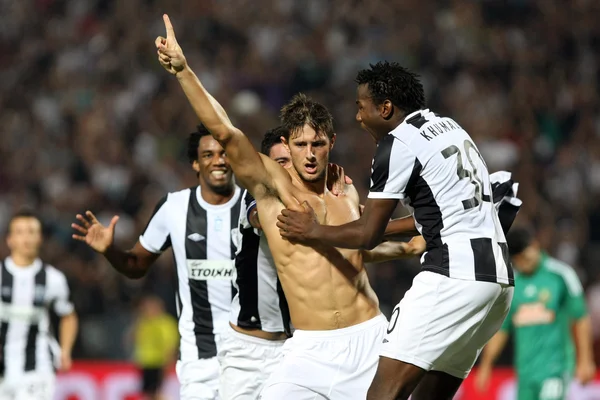 PAOK Selanik karşı hızlı Viyana futbol maçı