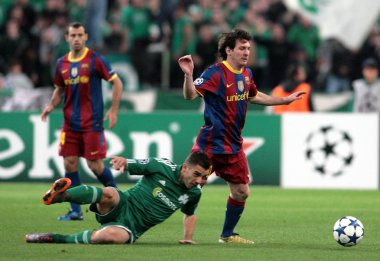 UEFA Şampiyonlar Ligi Grup aşamasında maç panathinaikos rakip barcelona