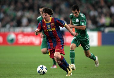 UEFA Şampiyonlar Ligi Grup aşamasında maç panathinaikos rakip barcelona