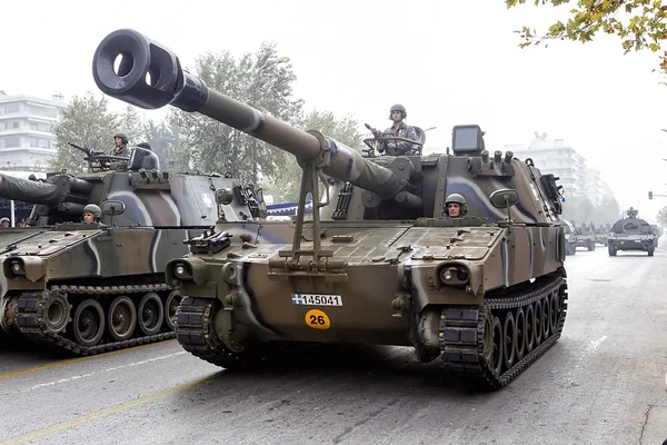 28 oktober Griekse parade — Stockfoto