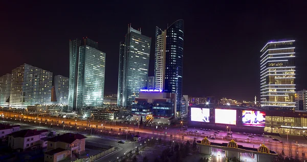 Downtown of Astana city - the capital of Kazakhstan — Stock Photo, Image