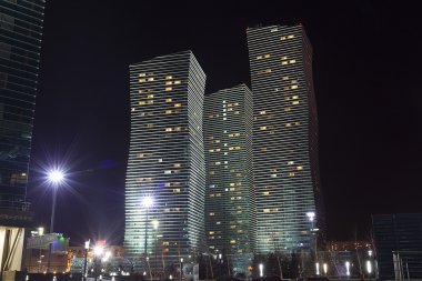 şehir merkezinde şehrin astana - Kazakistan'ın başkenti