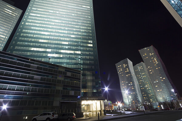 Центр города Астана - столица Казахстана
