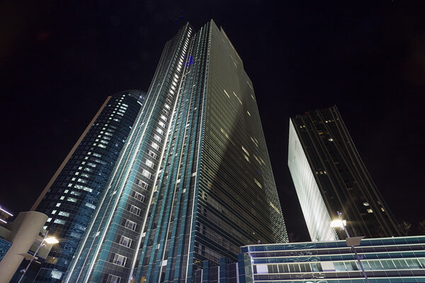 Центр города Астана - столица Казахстана
