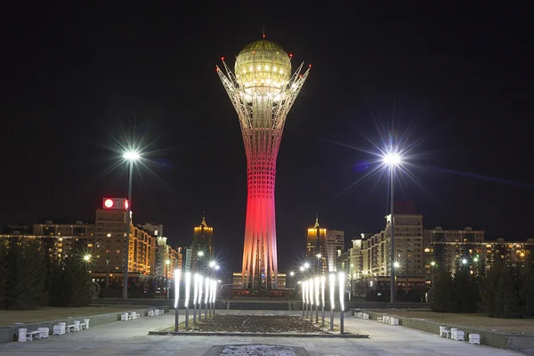 Centru města astana - hlavním městě Kazachstánu — Stock fotografie