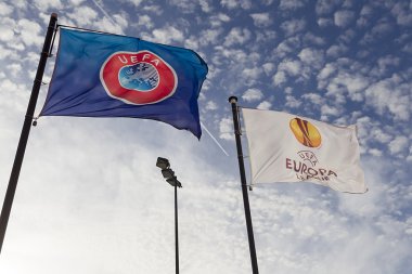 AFAS Stadion Uefa Europa League flags clipart