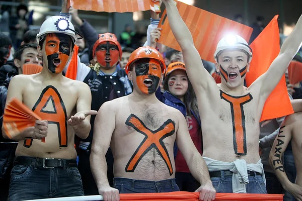 Shakhter Fans — Stock Photo, Image