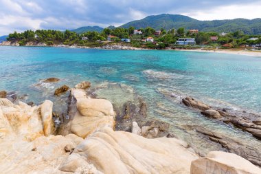 Vourvourou beach Halkidikya, Yunanistan