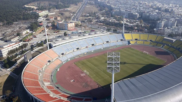 Luchtfoto uitzicht van kaftatzoglio stadion — Stockfoto