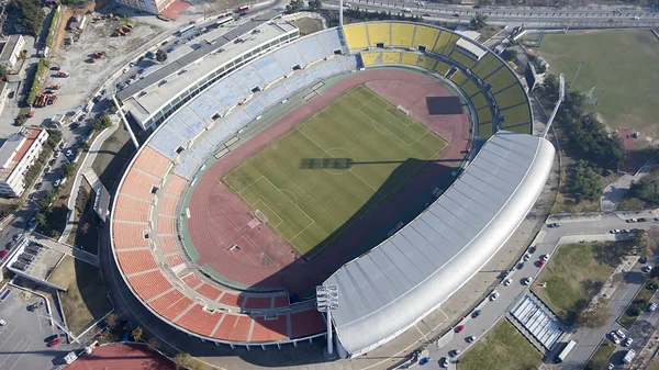 Luchtfoto uitzicht van kaftatzoglio stadion — Stockfoto