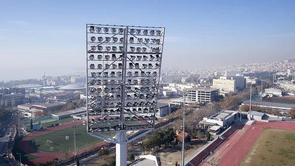 Panorama Flygfoto över kaftatzoglio stadium — Stockfoto