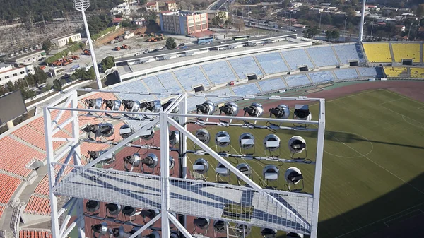 Luchtfoto uitzicht van kaftatzoglio stadion — Stockfoto