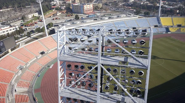 Panoramatický pohled kaftatzoglio stadionu — Stock fotografie