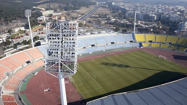 Panoramatický pohled kaftatzoglio stadionu — Stock fotografie