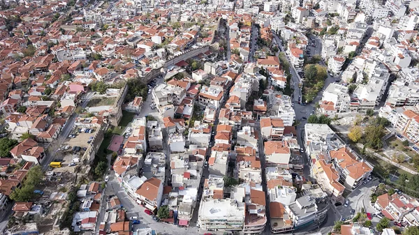 Vista aérea de Salónica — Fotografia de Stock