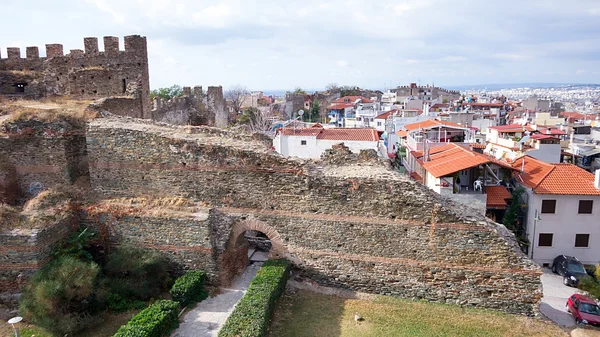 Luchtfoto van thessaloniki — Stockfoto