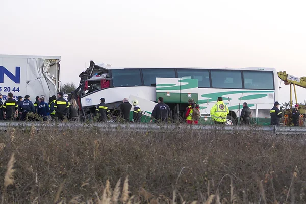 Bus accident — Stock Photo, Image