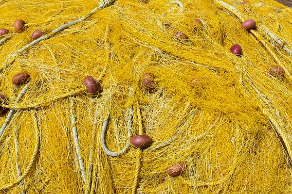 Fischernetze und -seile — Stockfoto