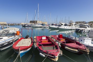 balıkçı tekneleri, heraklion, Girit, Yunanistan
