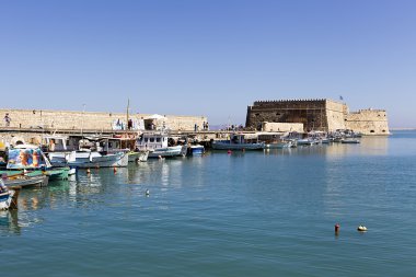 balıkçı tekneleri, heraklion, Girit, Yunanistan